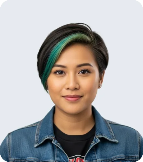 Business AI avatar woman for sales presentations